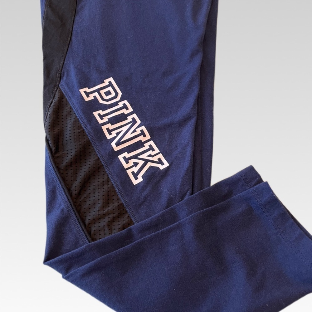 PINK Victoria's Secret Navy Yoga Leggings size L